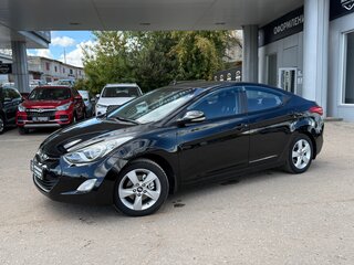 2011 Hyundai Elantra V (MD), чёрный, 1135000 рублей, вид 4