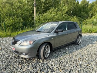 2007 Mazda 3 I (BK) Рестайлинг, серый, 475000 рублей, вид 1