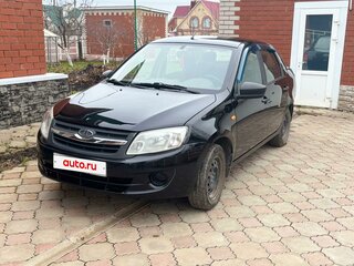 2017 Lada (ВАЗ) Granta I, чёрный, 490000 рублей, вид 2