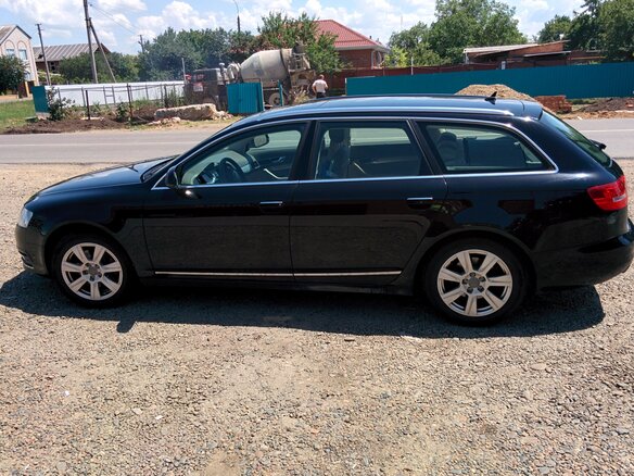 2009 Audi A6 III (C6) Рестайлинг, чёрный - вид 8