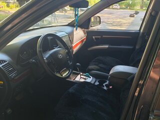 2006 Hyundai Santa Fe II, чёрный, 870000 рублей, вид 5