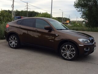 2013 BMW X6 35i I (E71) Рестайлинг, коричневый, 2350000 рублей, вид 3