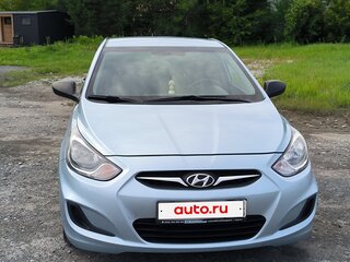 2012 Hyundai Solaris I, серый, 655000 рублей, вид 2