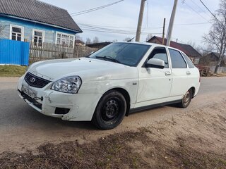 2013 Lada (ВАЗ) Priora I Рестайлинг, белый, 230000 рублей, вид 1
