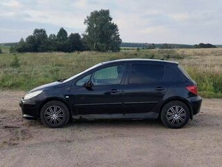 2007 Peugeot 307 I Рестайлинг, чёрный, 270000 рублей, вид 4