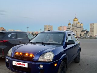 2005 Hyundai Tucson I, синий, 560000 рублей, вид 4