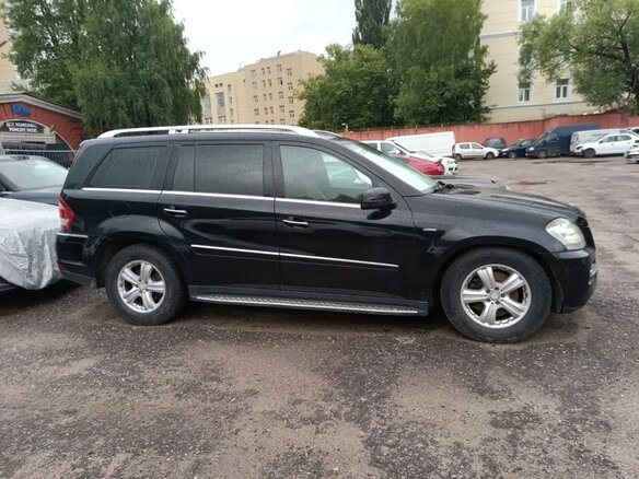 2010 Mercedes-Benz GL-Класс 350 I (X164) Рестайлинг, чёрный, 2200000 рублей - вид 12