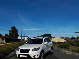 2010 Hyundai Santa Fe II Рестайлинг, белый, 1620000 рублей, вид 2