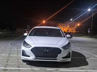 2018 Hyundai Sonata VII (LF) Рестайлинг, белый, 1100000 рублей, вид 4
