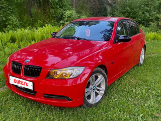 2006 BMW 3 серии 320i V (E90/E91/E92/E93), красный, 970000 рублей, вид 2