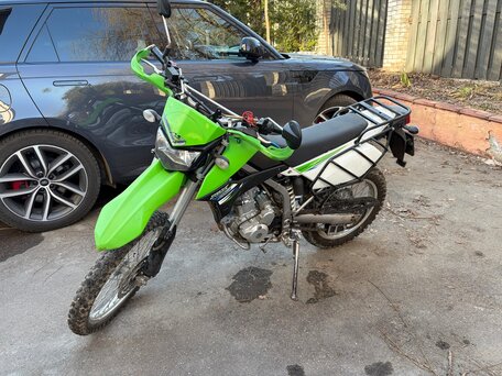 2012 Kawasaki KLX 250, зелёный, 325000 рублей, вид 4
