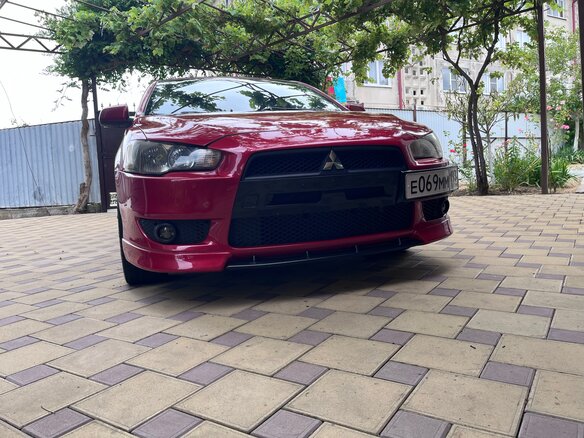 2007 Mitsubishi Lancer X, красный, 1280000 рублей - вид 8