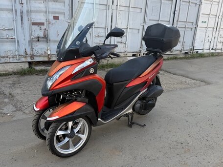 2015 Yamaha Tricity, оранжевый, 239000 рублей, вид 1