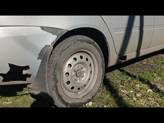 2008 Lada (ВАЗ) Kalina I, серебристый, 150000 рублей, вид 4