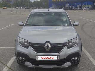 2022 Renault Logan Stepway II Рестайлинг, серебристый, 1375000 рублей, вид 2