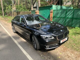 2012 BMW 7 серии Long Active Hybrid 7L V (F01/F02/F04), чёрный, 2220000 рублей, вид 2