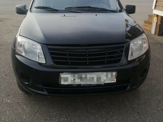 2013 Lada (ВАЗ) Granta I, чёрный, 380000 рублей, вид 3