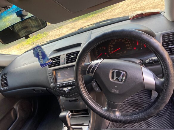 2003 Honda Accord VII, серебристый, 780000 рублей - вид 4