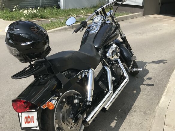 2008 Harley-Davidson Fat Bob, чёрный - вид 4