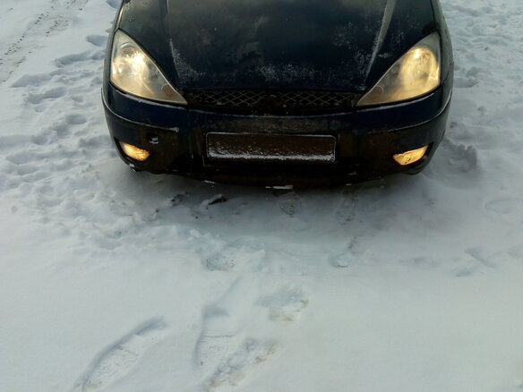2004 Ford Focus I Рестайлинг, синий - вид 2