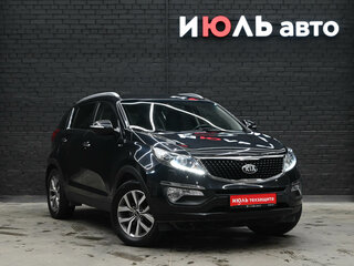 2015 Kia Sportage III Рестайлинг, чёрный, 1620000 рублей, вид 3