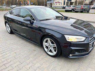 2018 Audi A5 Sportback II (F5), синий, 2086531 рублей, вид 4