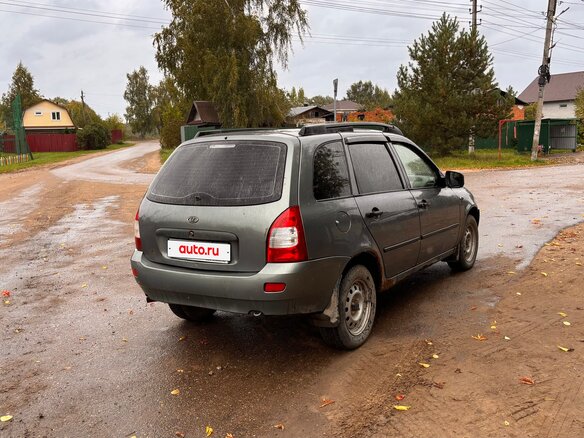 2009 Lada (ВАЗ) Kalina I, серый - вид 2