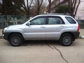 2005 Kia Sportage II, серебристый, 580000 рублей, вид 4
