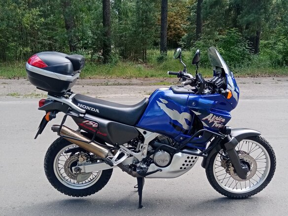 2001 Honda XRV 750 Africa Twin, синий, 534901 рублей