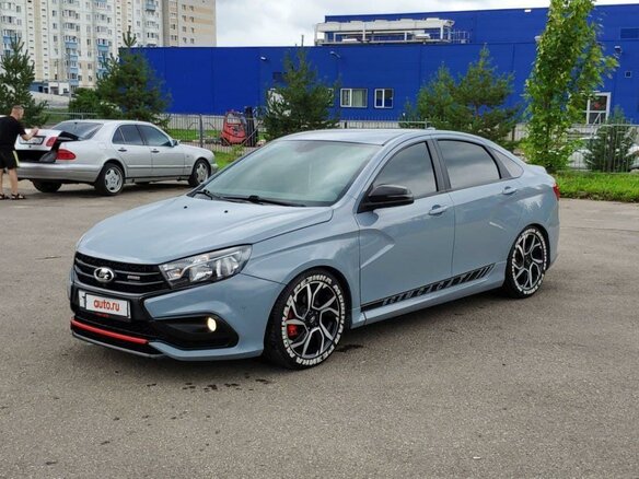 2019 Lada (ВАЗ) Vesta Sport I, серый - вид 7