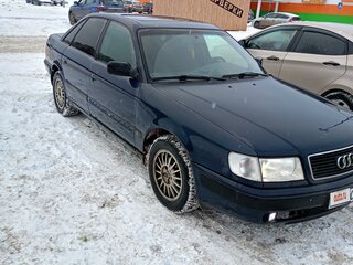 1993 Audi 100 IV (C4), синий, 300000 рублей, вид 3