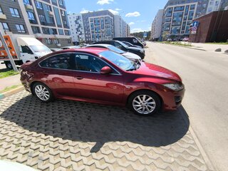2011 Mazda 6 II (GH) Рестайлинг, красный, 1100000 рублей, вид 4