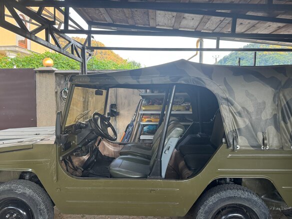 1981 Volkswagen Iltis, зелёный, 5500000 рублей - вид 2
