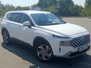 2021 Hyundai Santa Fe IV Рестайлинг, белый, 3300000 рублей, вид 2