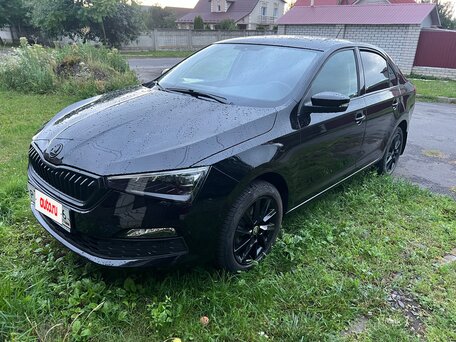 2021 Skoda Rapid II, чёрный, 1400000 рублей, вид 1