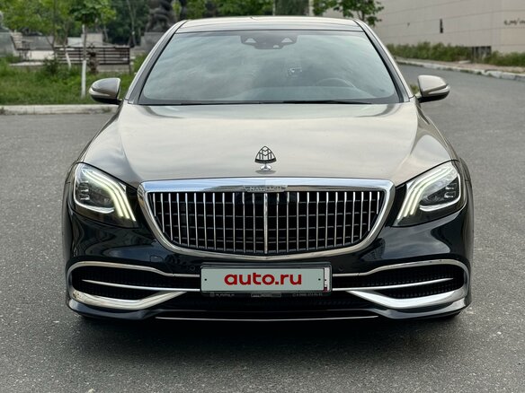 2019 Mercedes-Benz Maybach S-Класс 450 I (X222) Рестайлинг, чёрный, 8000000 рублей - вид 1