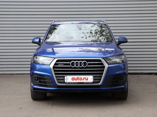 2016 Audi Q7 II (4M), синий, 5500000 рублей, вид 3
