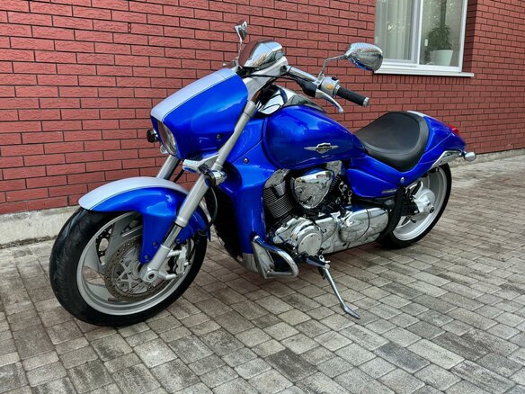 2006 Suzuki Boulevard M109R, синий, 850000 рублей - вид 3