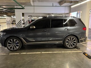 2019 BMW X7 M50d I (G07), серый, 6500000 рублей, вид 4
