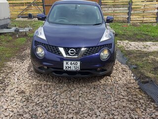 2015 Nissan Juke I Рестайлинг, синий, 1500000 рублей, вид 2