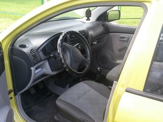 2005 Kia Picanto I, жёлтый, 244843 рублей, вид 2