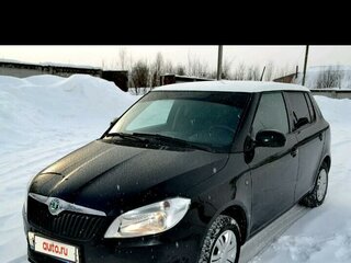 2012 Skoda Fabia II Рестайлинг, чёрный, 570000 рублей, вид 1