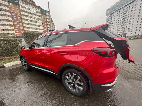 2022 Chery Tiggo 7 Pro I, красный, 2100000 рублей - вид 8