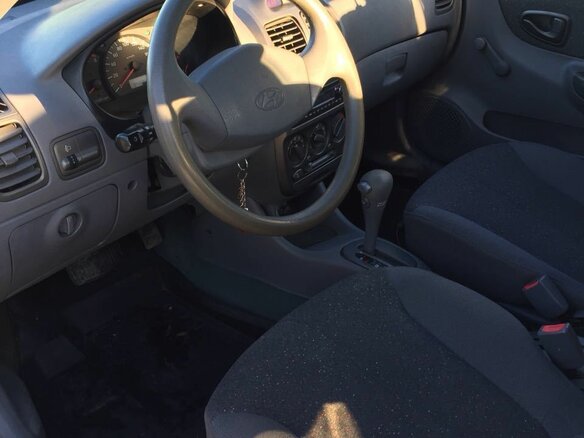 2008 Hyundai Accent ТагАЗ II, бежевый - вид 4