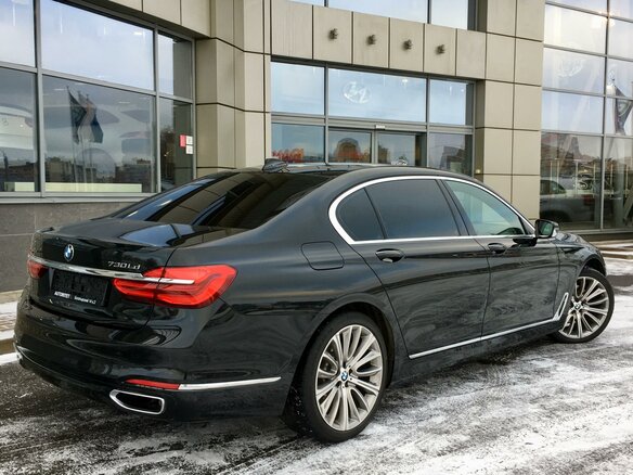 2015 BMW 7 серии 730Ld xDrive VI (G11/G12), чёрный - вид 5