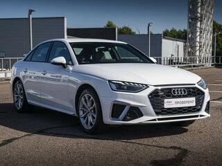 2020 Audi A4 45 TFSI V (B9) Рестайлинг, белый, 3649000 рублей, вид 3