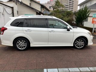 2014 Toyota Corolla Fielder XI (E160, E170, E180), белый, 800404 рублей, вид 4