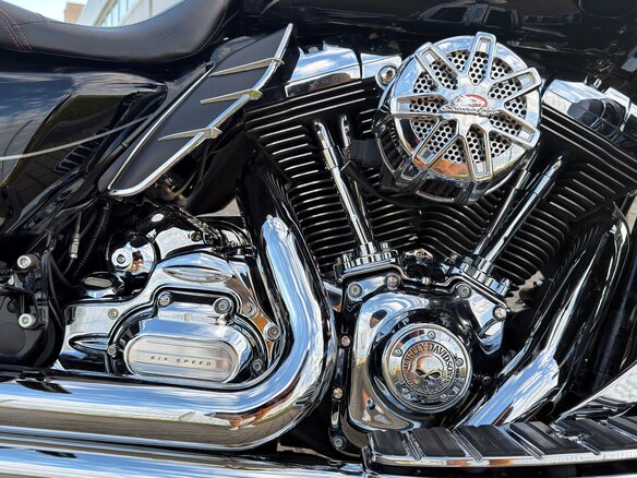 2013 Harley-Davidson Electra Glide, чёрный, 820000 рублей - вид 11