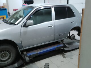 1999 Toyota Starlet V (P90), серый, 320000 рублей, вид 2