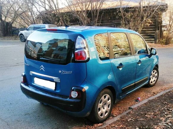 2009 Citroen C3 Picasso I, синий, 550000 рублей - вид 3
